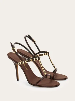 Vara chain T-strap sandal - Women