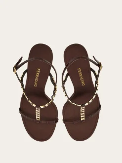 Vara chain T-strap sandal - Women
