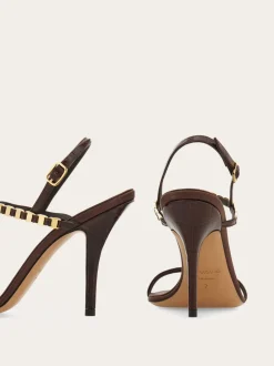 Vara chain T-strap sandal - Women