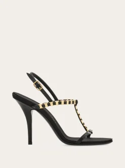 Vara chain T-strap sandal - Women