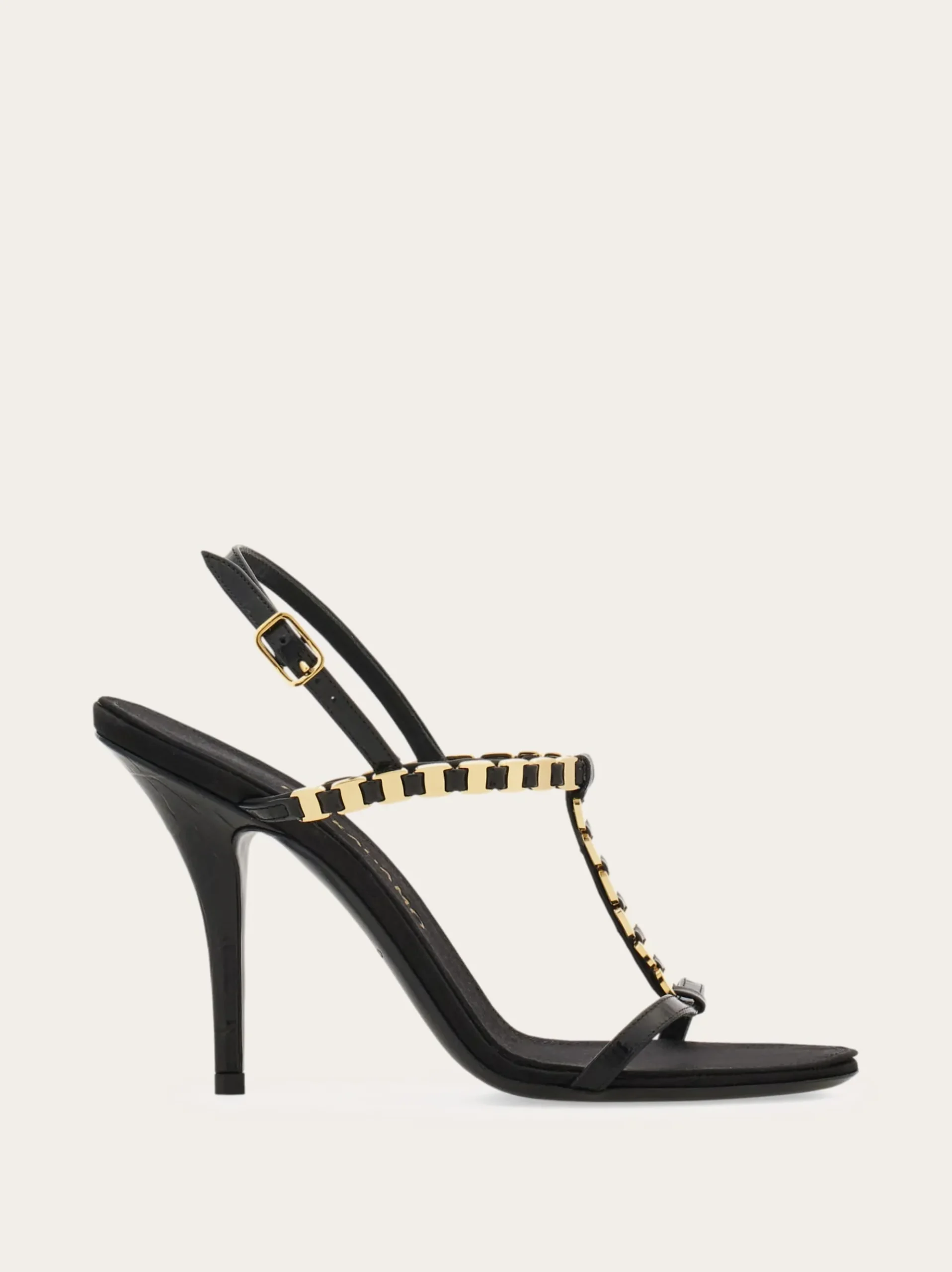 Vara chain T-strap sandal - Women