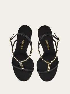 Vara chain T-strap sandal - Women