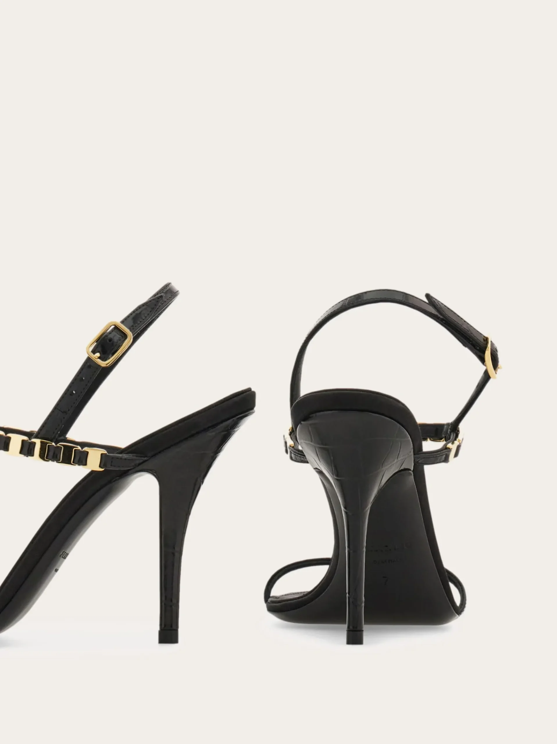 Vara chain T-strap sandal - Women