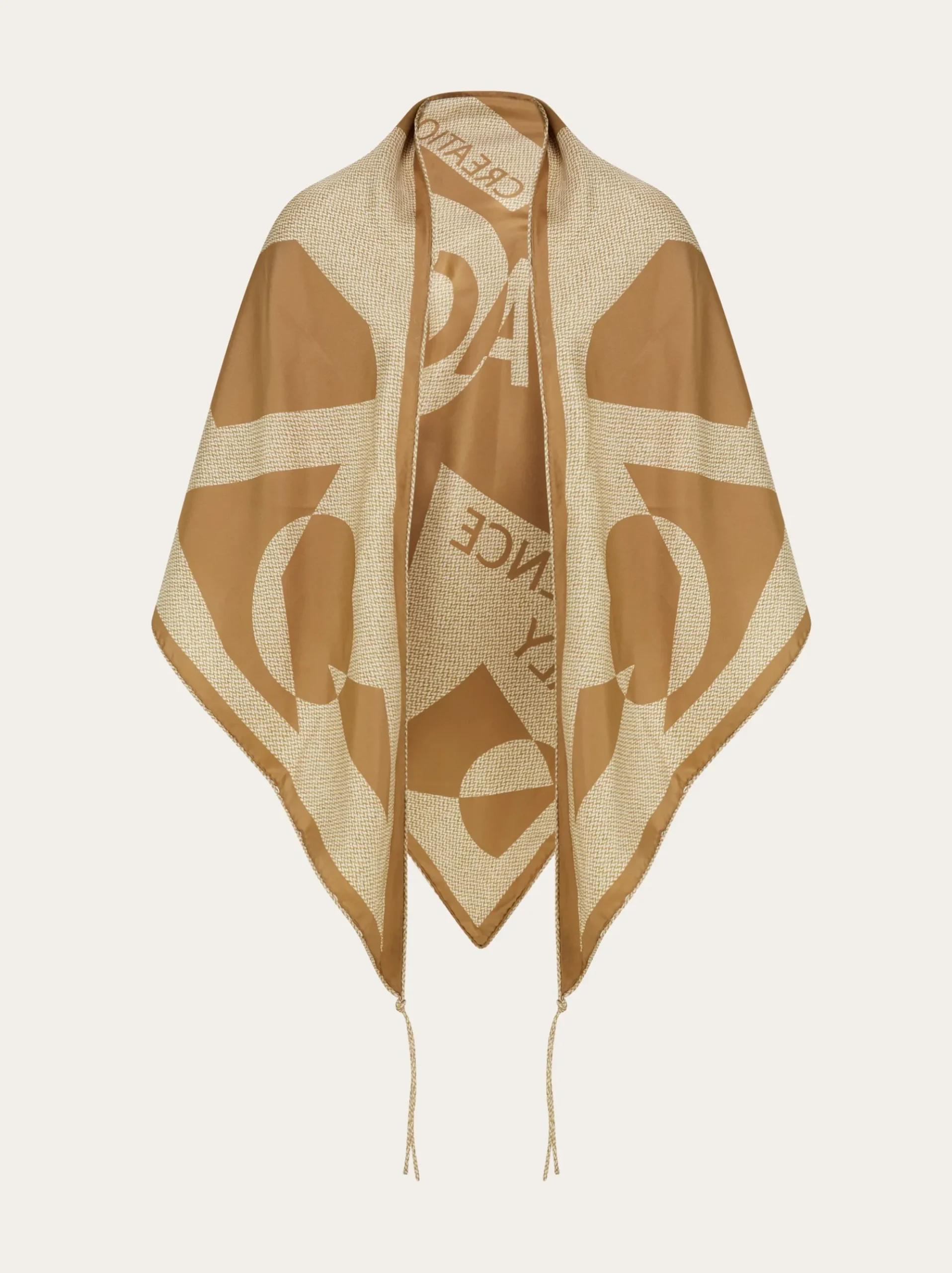 Venna print silk scarf - Women