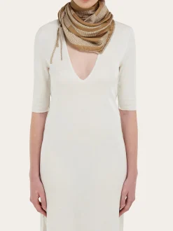 Venna print silk scarf - Women