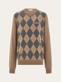 V-neck sweater - Men