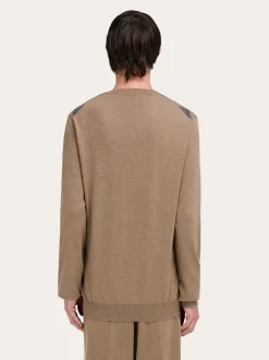 V-neck sweater - Men