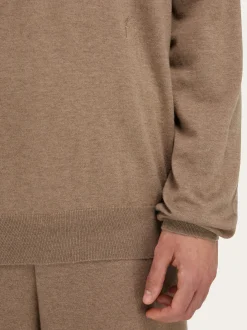 V-neck sweater with pocket detail - Men