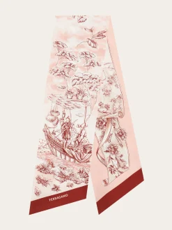 Voyage print silk bandeau - Women