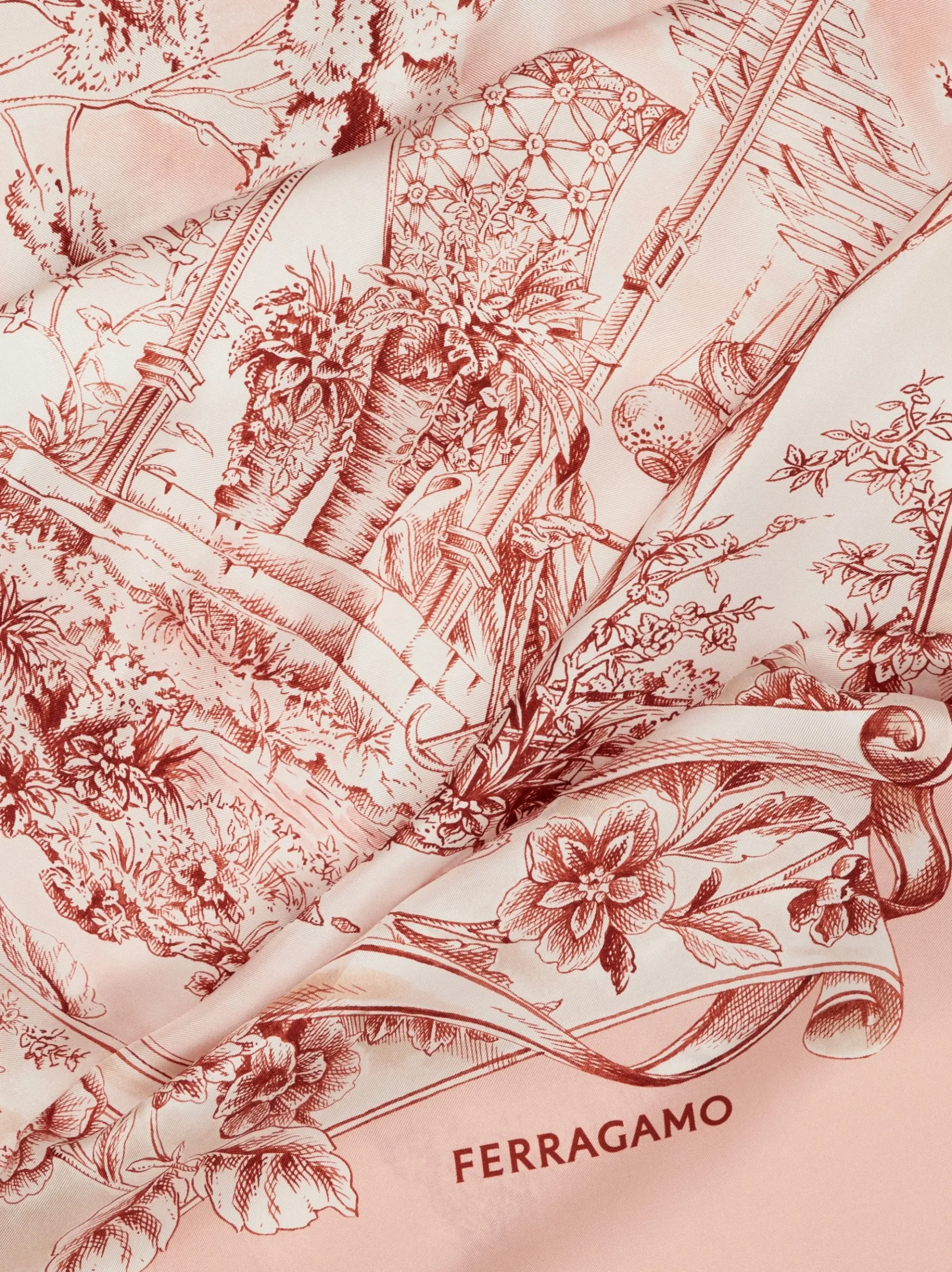 Voyage print silk sarong - Women