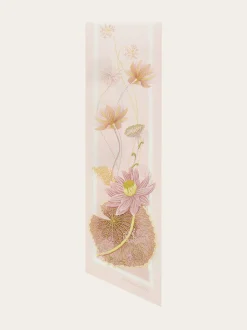 Water lilies print silk bandeau - Women