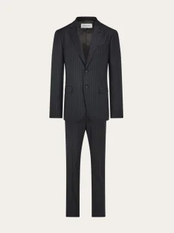 Wool pinstripe suit - Men