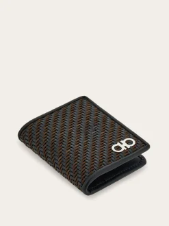 Woven credit card holder - Men