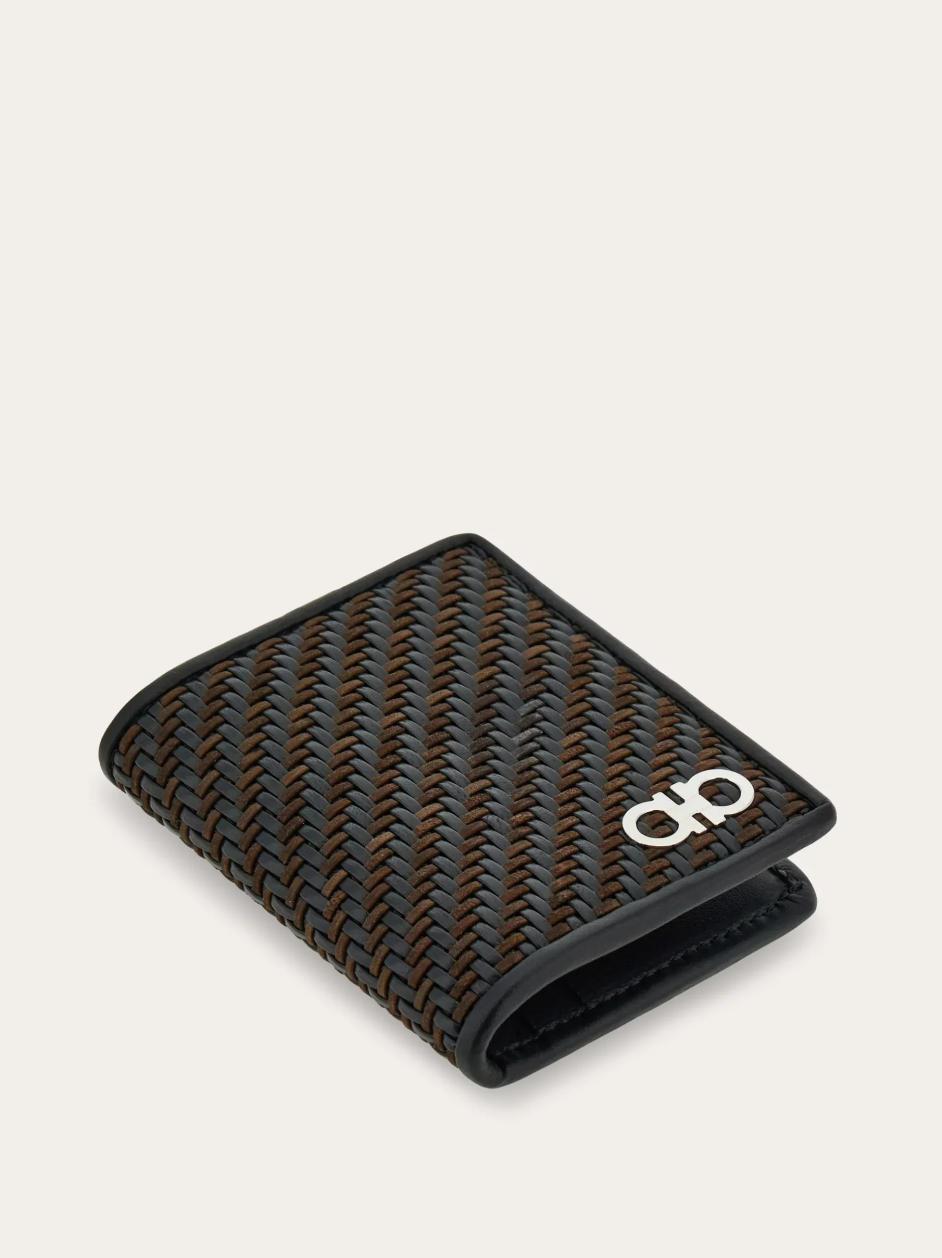 Woven credit card holder - Men