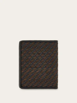 Woven credit card holder - Men