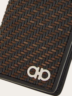 Woven credit card holder - Men