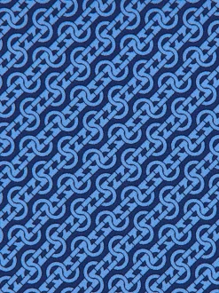 Woven print silk tie - Men